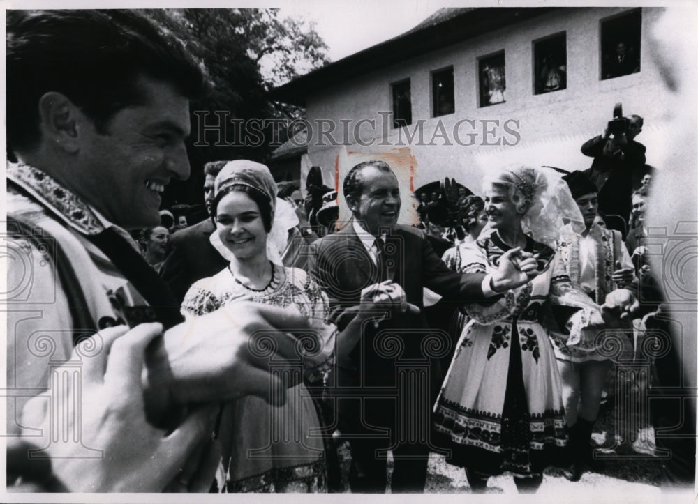 1970 Press Photo President Richard M. Nixon, European Tour 1969 - Historic Images