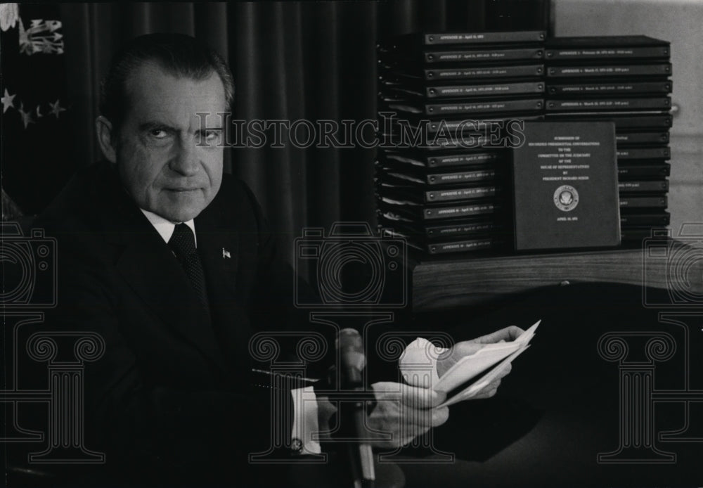 Press Photo Richard M. Nixon - Historic Images