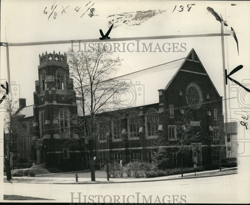 1931 Press Photo Bedford Methodist Episcopal Church - Historic Images