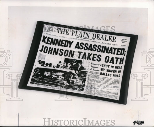 1964 Press Photo Profit Making articles on Assassination of John Kennedy - Historic Images