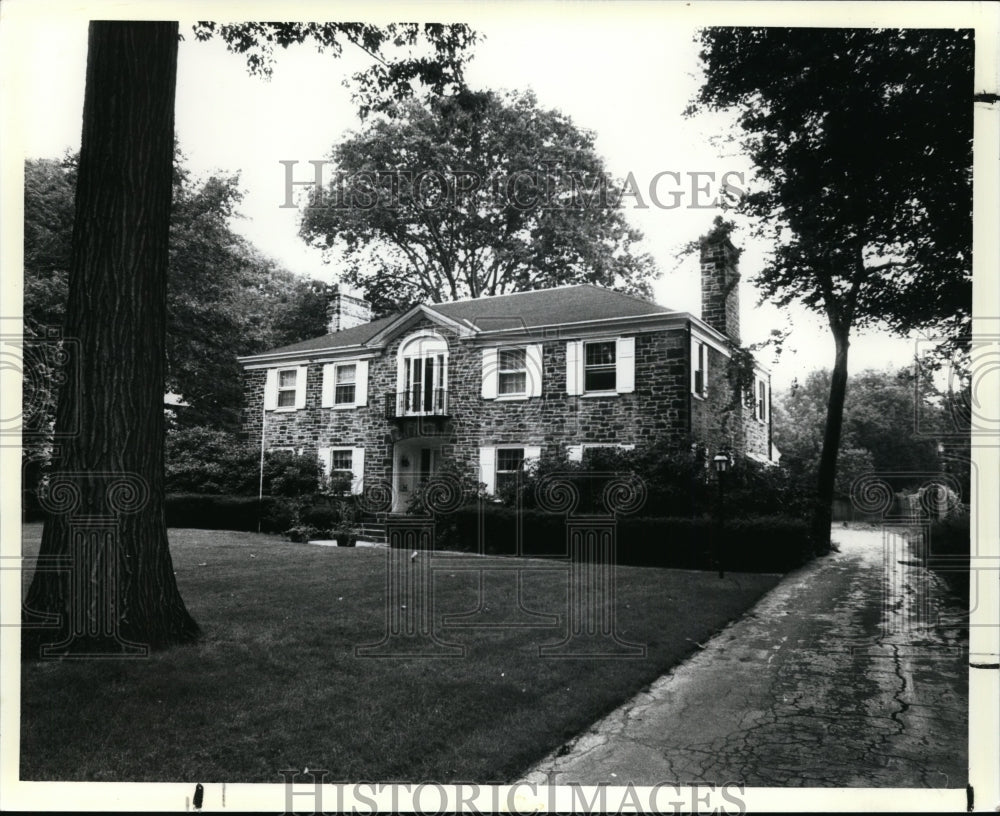 1987 Press Photo Heritage Home, Cleveland Heights Ohio - Historic Images