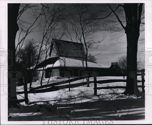 1962 Press Photo Community Church, Chesterland Ohio - Historic Images