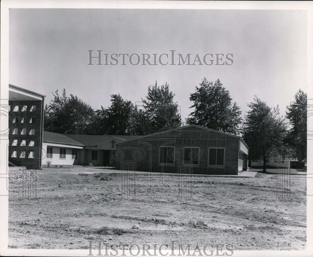 1952 Press Photo Parma Lutheran Church Educational Unit - Ohio - Historic Images