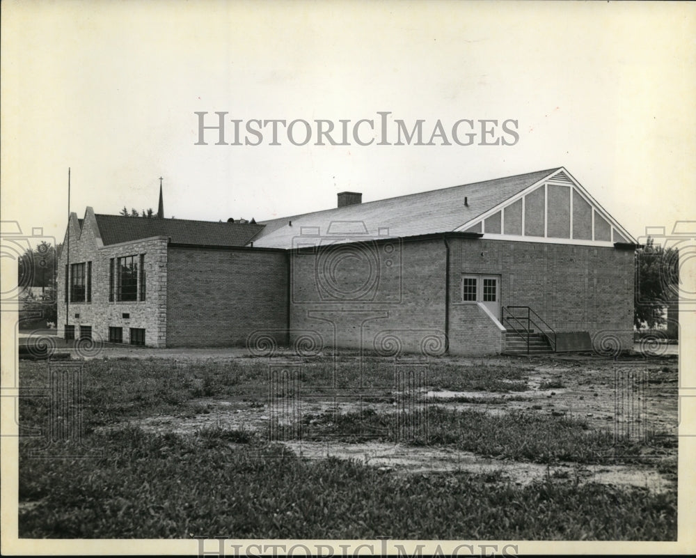 1956 Press Photo  Bethany Evangelical Lutheran Church, Parma Ohio - Historic Images