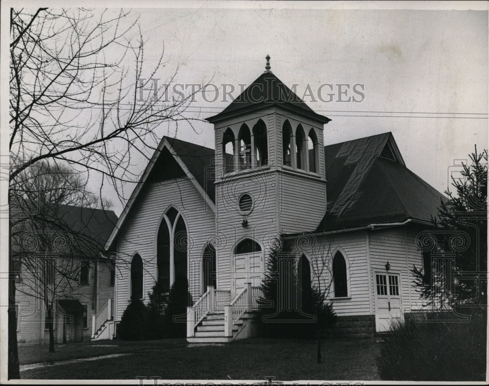 1945 Press Photo Presbyterian Church, Parma South Ohio - Historic Images