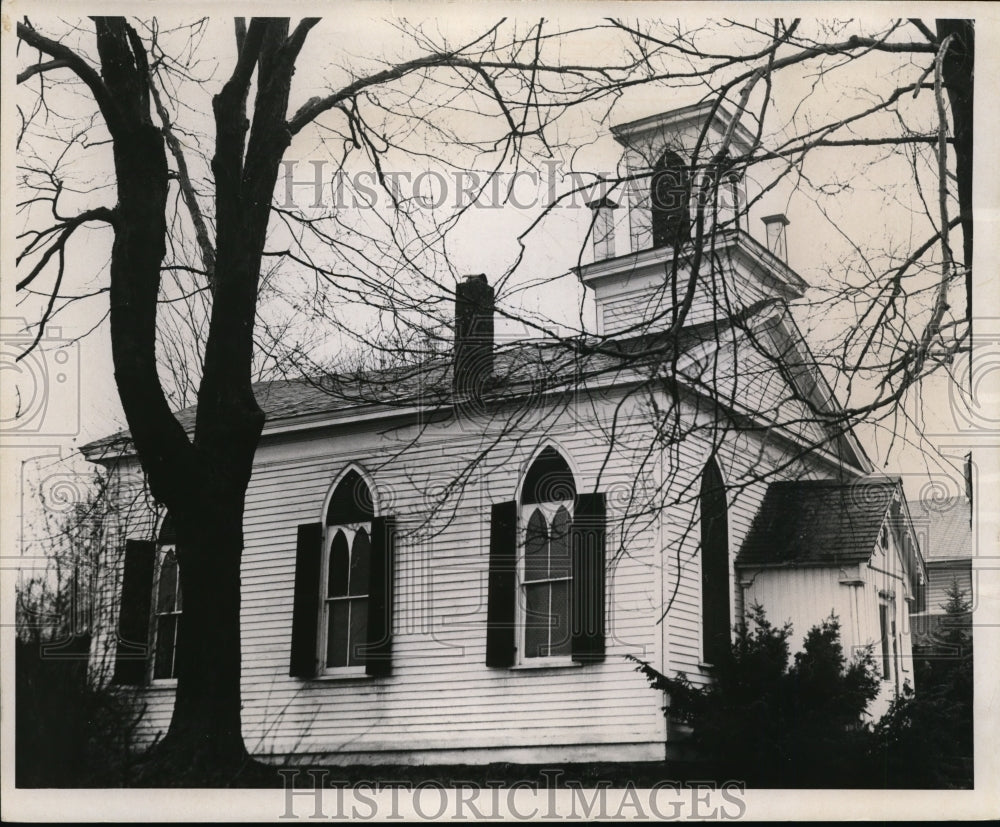 1961 Press Photo Bronson memorial Church, Peninsula Ohio - Historic Images