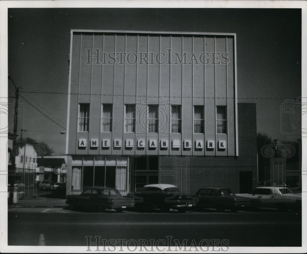 1969 Press Photo American Bank, Port Clinton Ohio - Historic Images