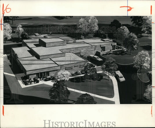 1973 Press Photo Juvenile Detention and Rehabilitation, Ravenna Ohio - Historic Images