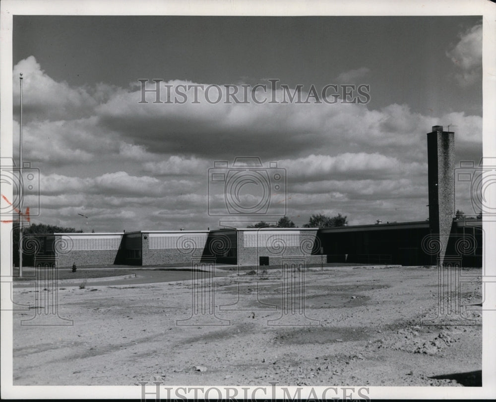 1956 Press Photo School in Orange County Ohio - Historic Images