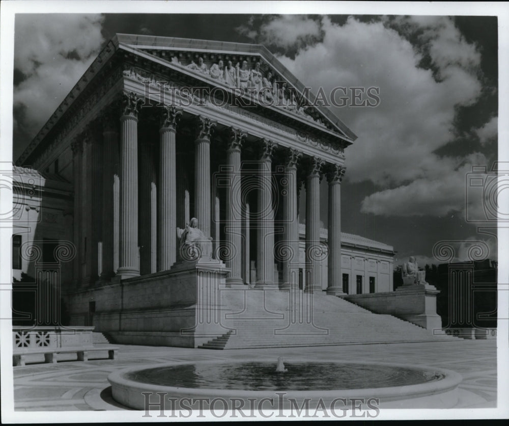 Press Photo United Supreme Court building, Washington D.C. - Historic Images