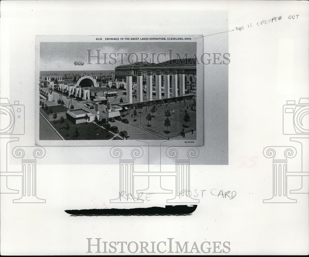 1976 Press Photo Great Lakes Exposition 1930&#39;s - Entrance - Historic Images