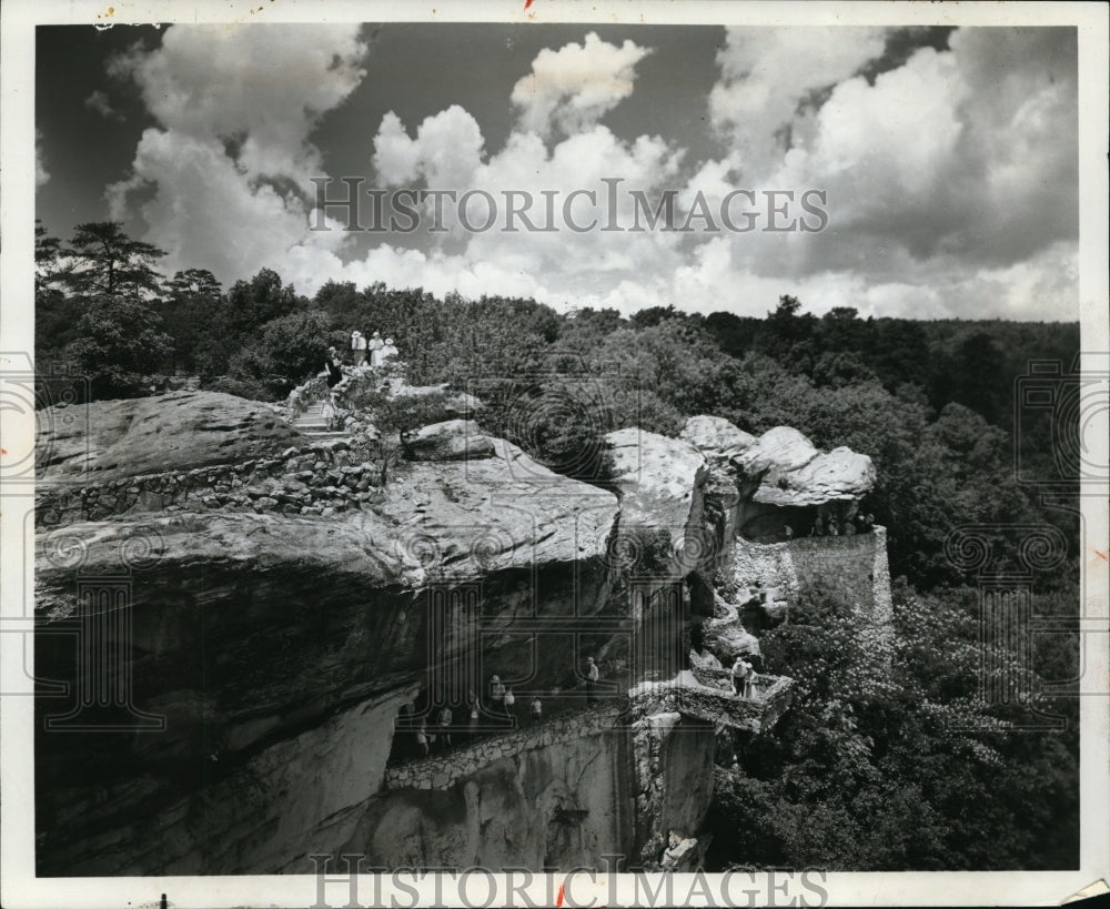 1967,, Rock City Gardens, Lookout Mountain, Chattanooga, TN. - Historic Images