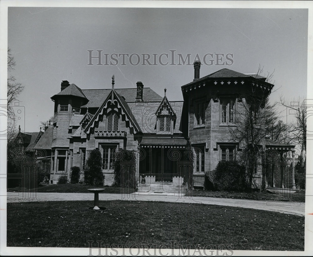 1974 Press Photo Kingscote First Cottage in Newport, Rhode Island - cvb04838 - Historic Images