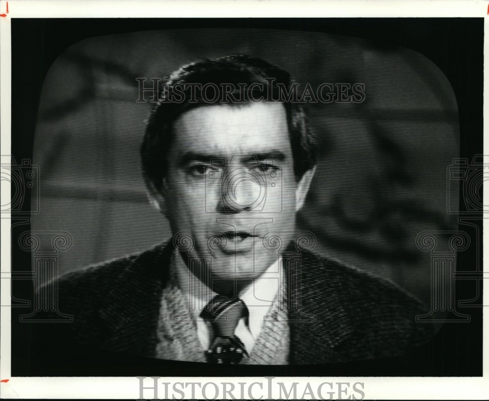 1982 Press Photo Dan Rather, Journalist and News Anchor for CBS - cvb04848 - Historic Images