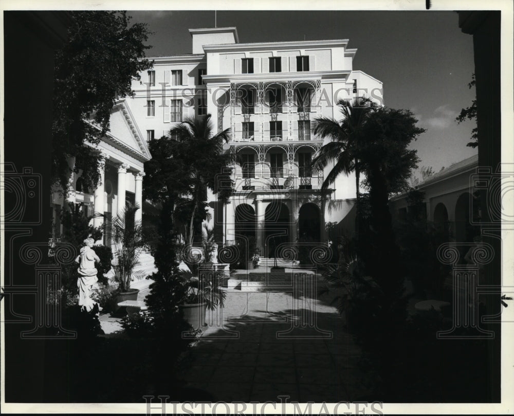 1985, The Royal Bahamian with Pink Colonial Architecture in Bahamas - Historic Images