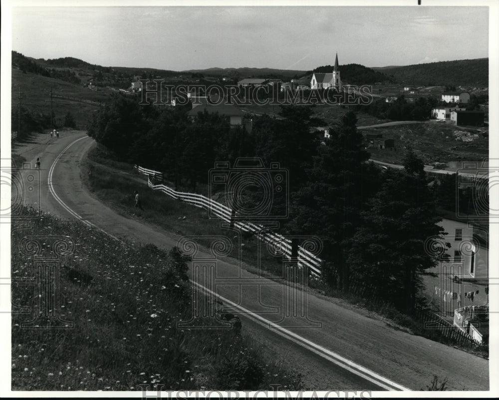 1979 Press Photo, Trans-Canada Highway, Newfoundland, Canada - cvb04911 - Historic Images