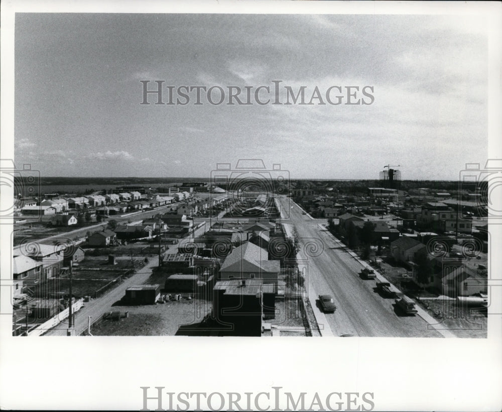 1970 Street View of Yellowknife, Capital in Northwest Territory-Historic Images