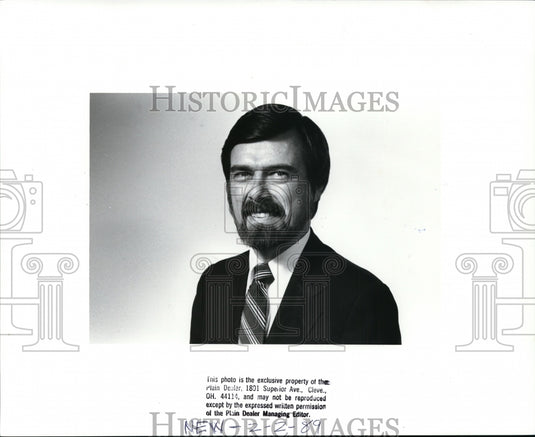 1989 Press Photo, William Carlson - cvb04955 - Historic Images