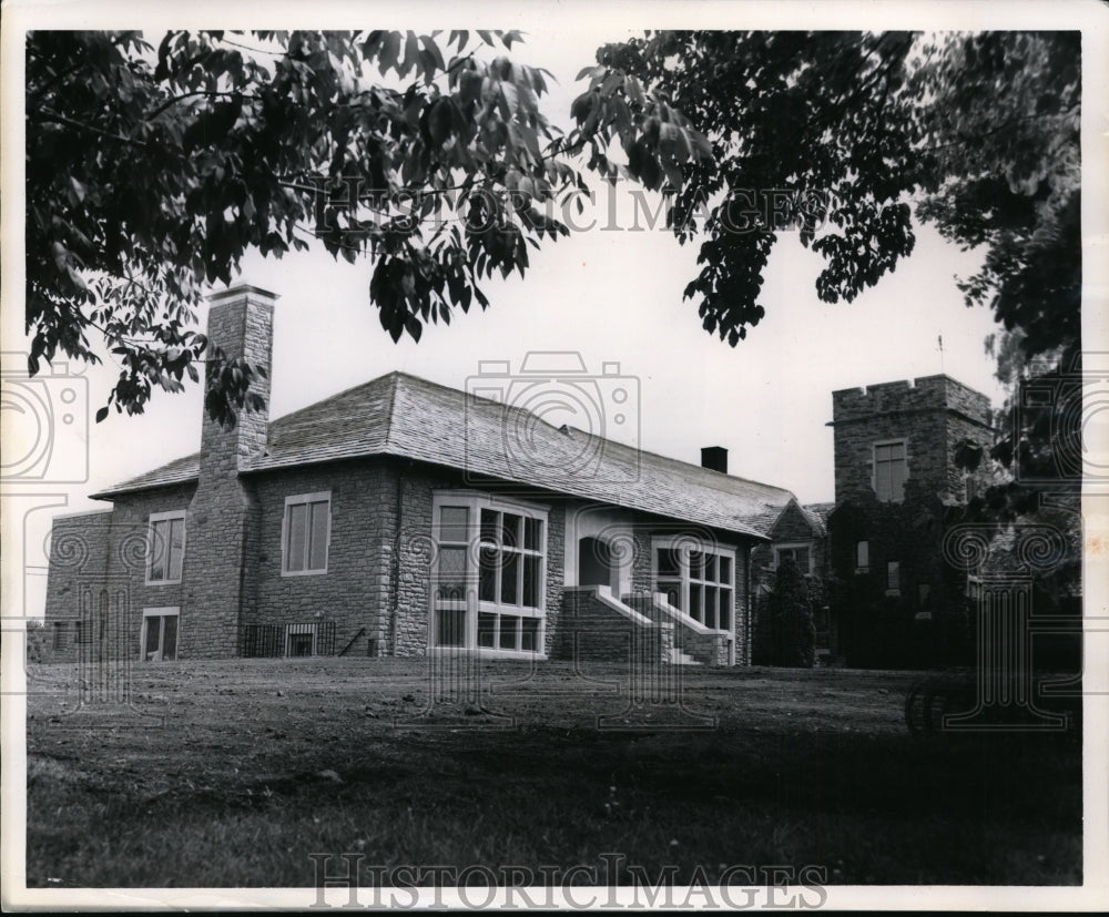 1961 Press Photo, Wagnalls Memorial Library, Lithopolis, Ohio. - cvb04976 - Historic Images