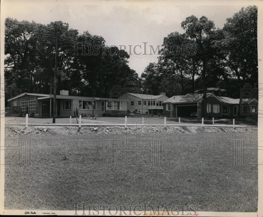 1962,, Island View development, Lakeside, Ohio. - cvb04983 - Historic Images