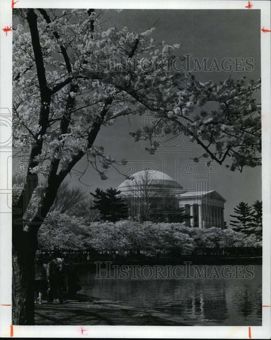 1975 Press Photo Jefferson Memorial, Washington D.C. - cvb05131 - Historic Images