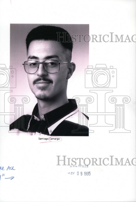 1995 Press Photo Santiago Camargo - cvb05149 - Historic Images