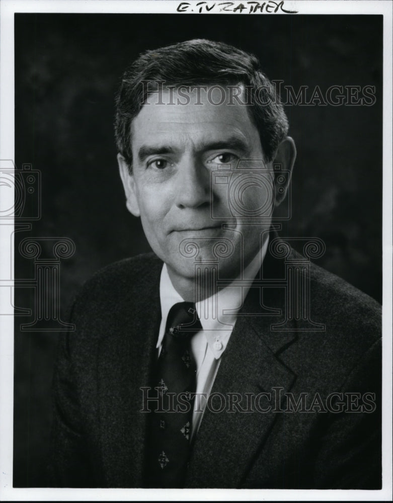 1994 Press Photo Dan Rather - cvb05186 - Historic Images