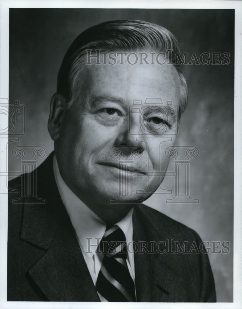 1982 Press Photo Frank D. Robinson - Vice Chairman, Retired - Diebold, Inc. - Historic Images