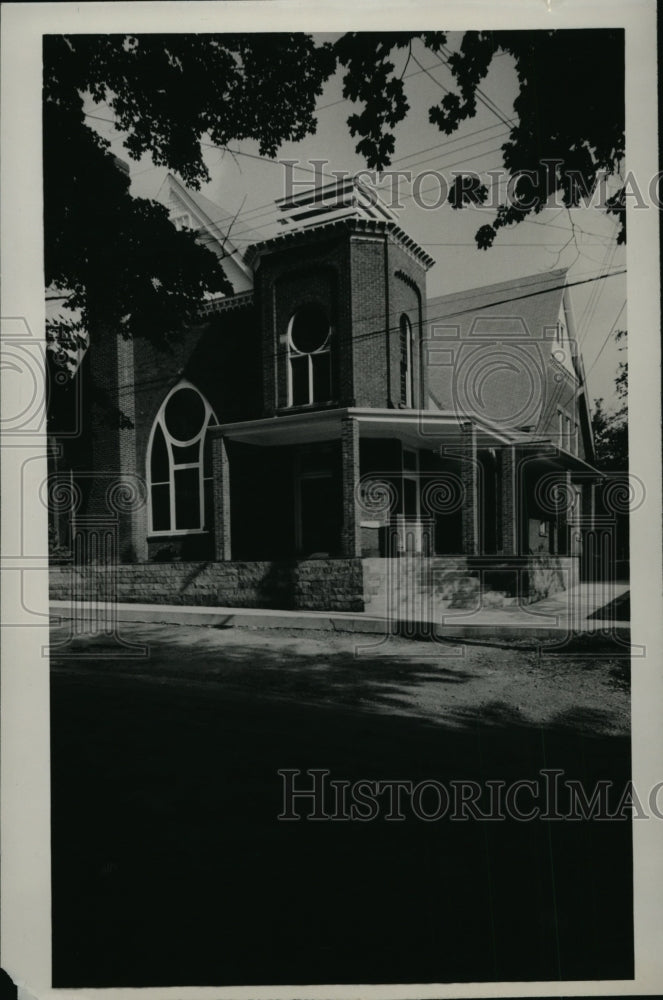 1966 Press Photo United Church of Christ, Garrettsville, Ohio, 50th anniversary. - Historic Images