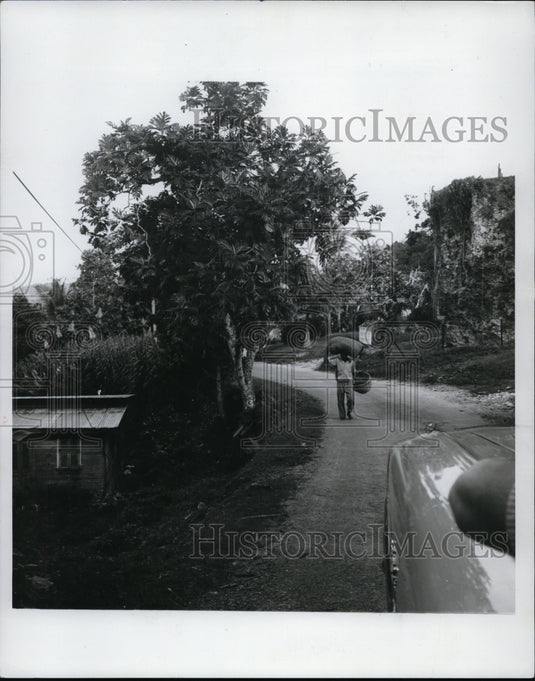 1970 Rural Barbados near hamlet of St. John's Church-Historic Images