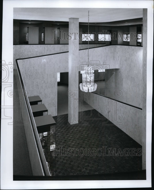 1970 Press Photo "Art in Glass" glass collection in The Toledo Museum in Ohio. - Historic Images