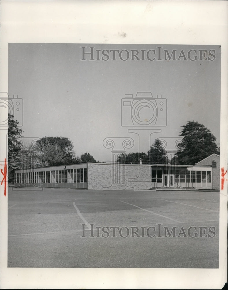 1958, Addition to St. Margaret Mary School in South Euclid, Ohio. - Historic Images