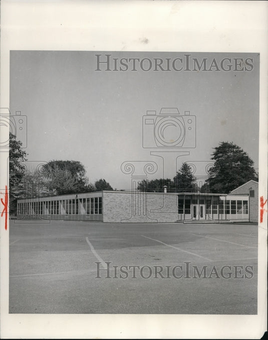 1958, Addition to St. Margaret Mary School in South Euclid, Ohio. - Historic Images