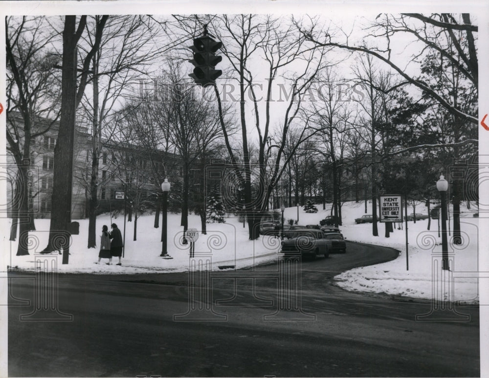 1956 Hilltop Drive, Kent State University campus.-Historic Images