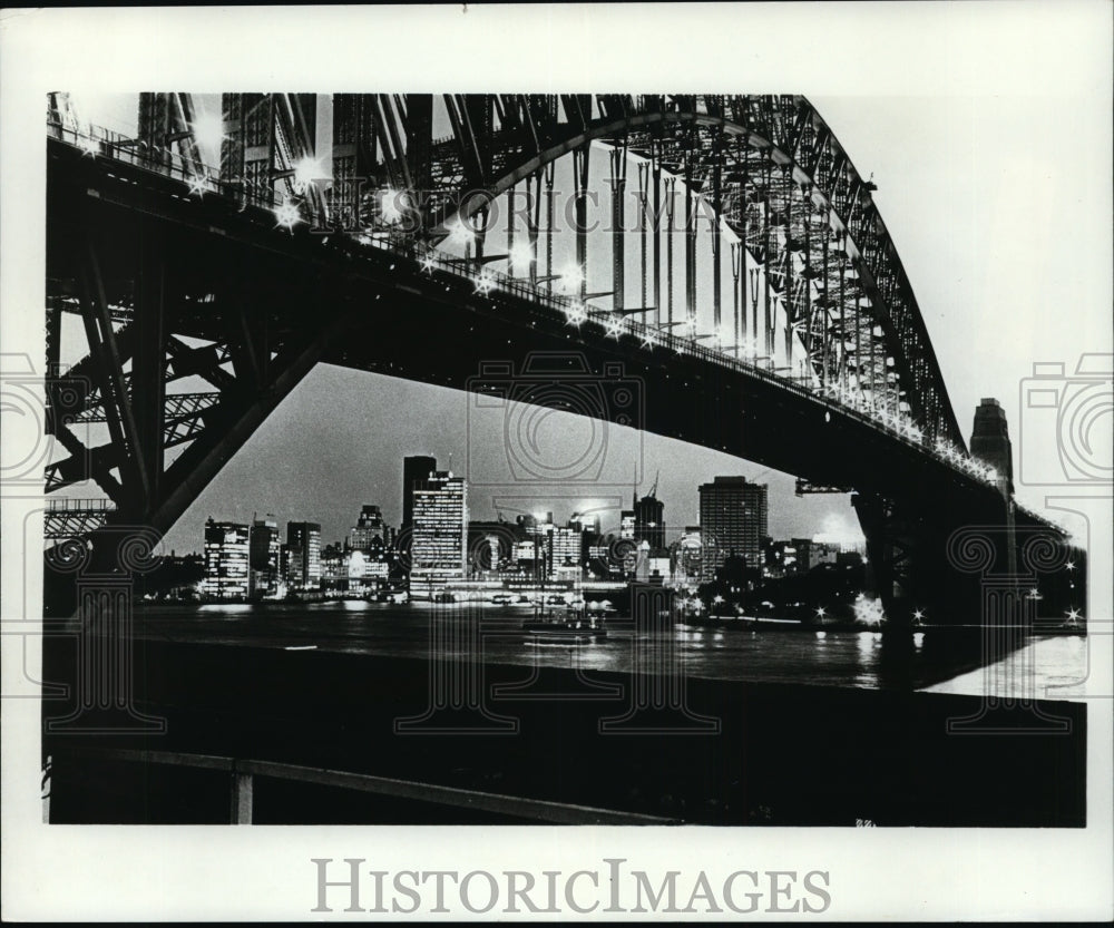 1969 Sydney, Australia. The &quot;Coathanger&quot; Bridge-Historic Images