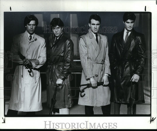 1982 Press Photo Spring 1982 Men's fashion jackets - cvb05926 - Historic Images