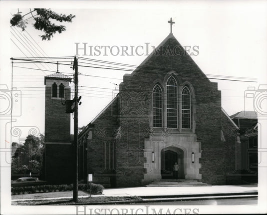 1956, St. Mary's Church in Painesville, Ohio. - cvb06086 - Historic Images
