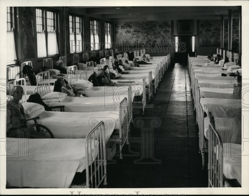 1936 Press Photo Warrensville Infirmary, Warrensville, Ohio. - cvb06145 - Historic Images