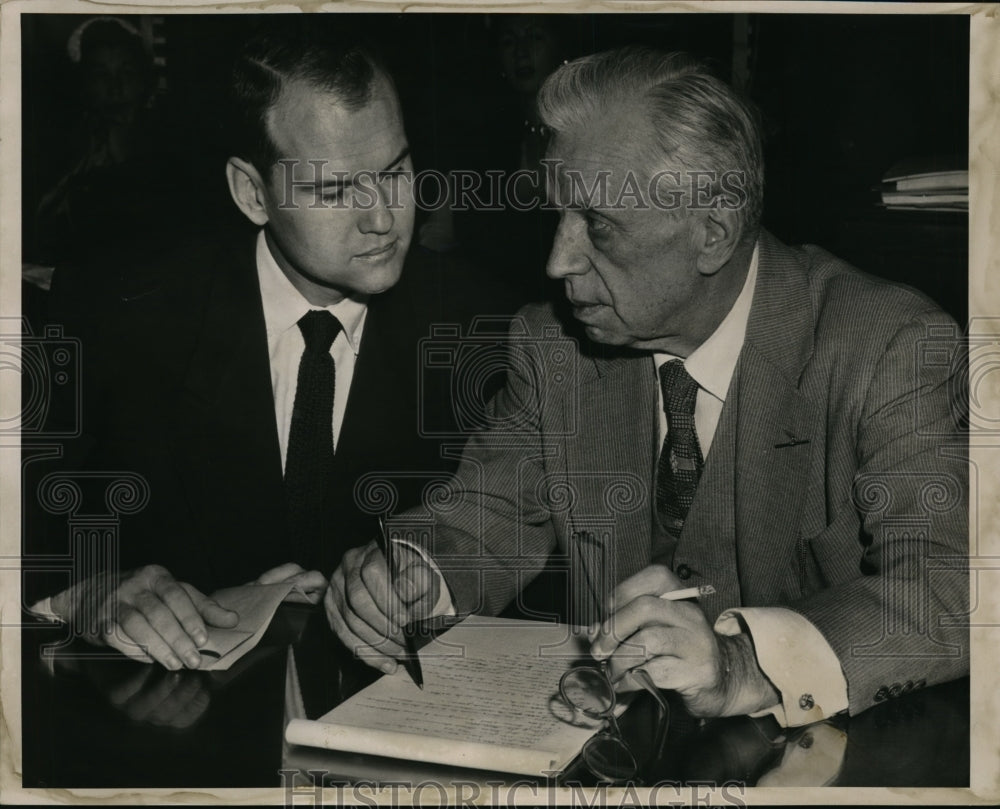 1954 Press Photo Dr. Sam Sheppard Trial. - cvb06199 - Historic Images