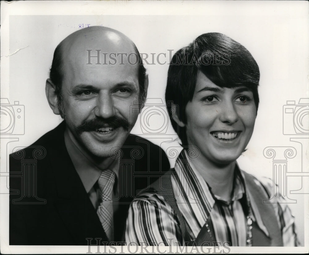 1972 Press Photo Al Gorisek and Rosemary Kovacs. - cvb06216 - Historic Images