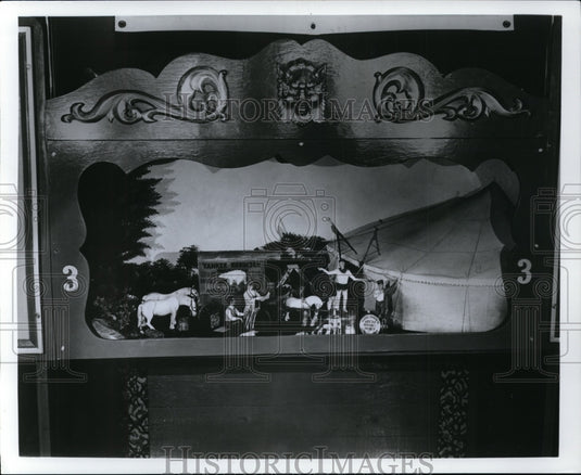 1971 Press Photo Ringling Bros. and Barnum & Bailey Circus in Baraboo Wis. - Historic Images