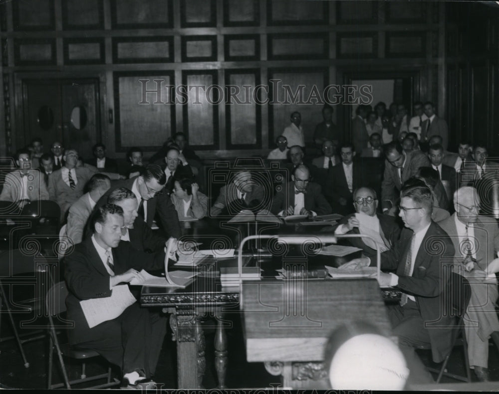1954, Dr. Sam Sheppard Trial. - cvb06364 - Historic Images