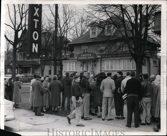 1956 Crowd Gathered to Dr. Samuel Sheppard Convicted of Killing Wife-Historic Images