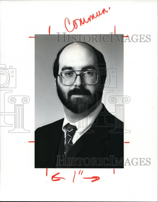 1992 Press Photo New Employee, Joseph Klein. - cvb06480 - Historic Images
