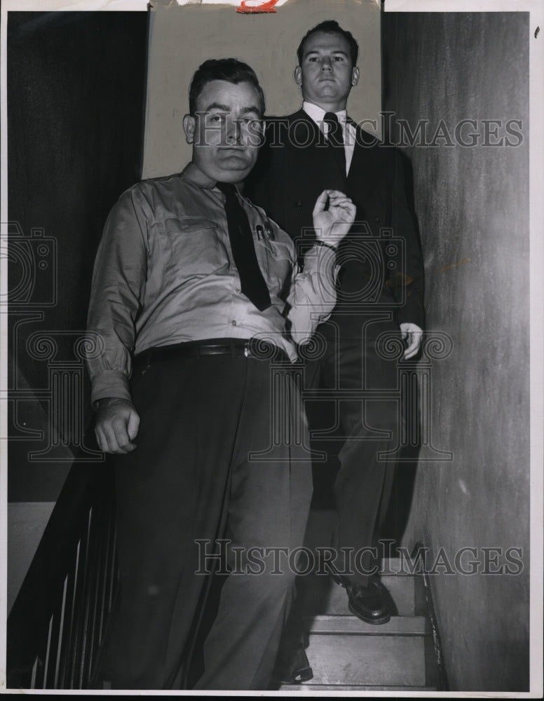 1954, Deputy James Kilroy and Dr. Sam Sheppard. - cvb06614 - Historic Images