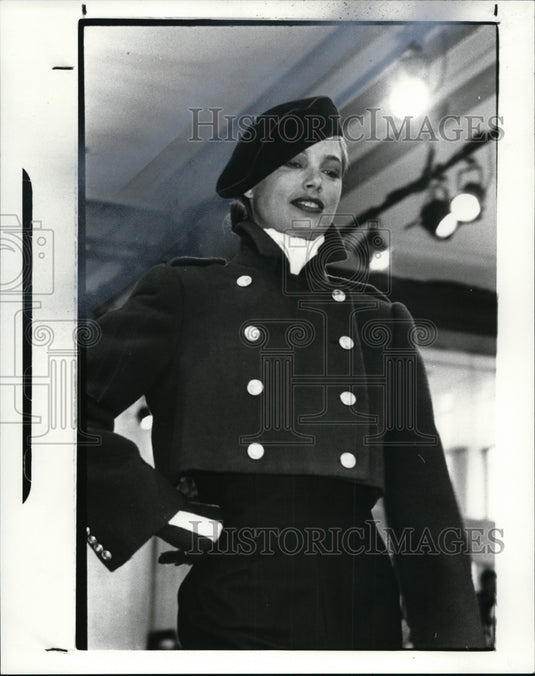 1983 Press Photo Women's Fashion, 1983. - cvb06663 - Historic Images