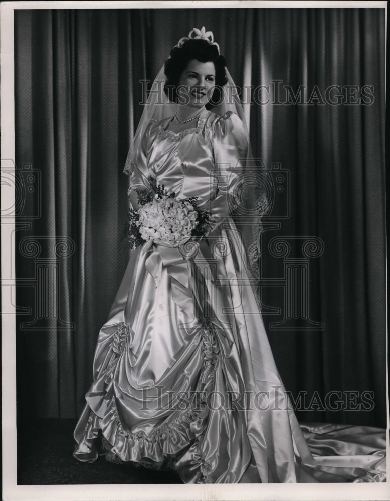 1947 Press Photo Mrs. Jack Ruolo, Former Georgiana Aprile - cvb06685 - Historic Images