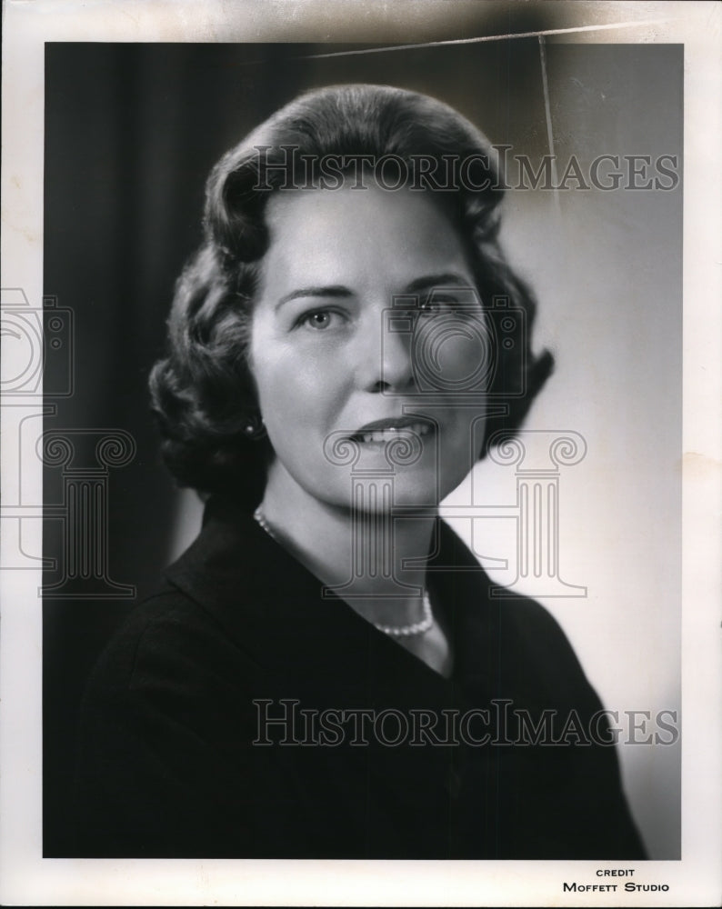 1962 Press Photo Dorothy Sheppard Auxiliary President American Osteopath Assoc - Historic Images