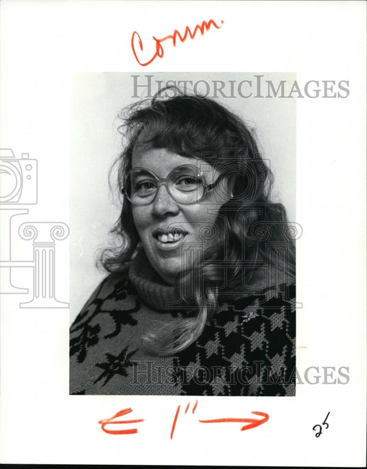 1993 Press Photo Virginna Cooper, Circulation Department, Plain Dealer. - Historic Images
