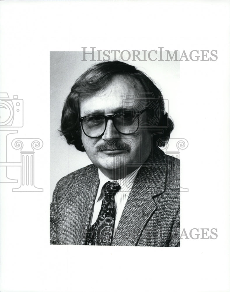1992 Press Photo Plain Dealer employee, John Clark. - cvb06764 - Historic Images